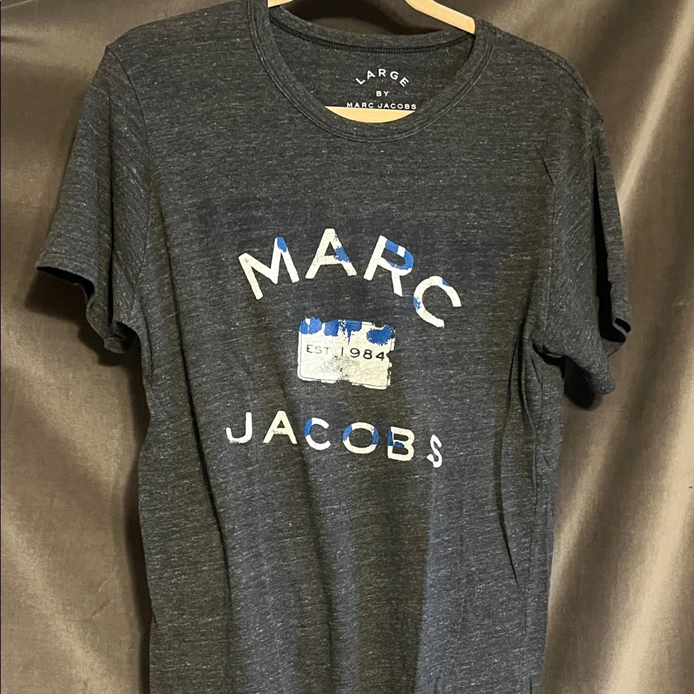 Marc Jacobs Charcoal Graphic Tee
